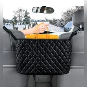 Car Handbag Purse Holder Seat Back Organizer Large Bag for Misc. Item Storage